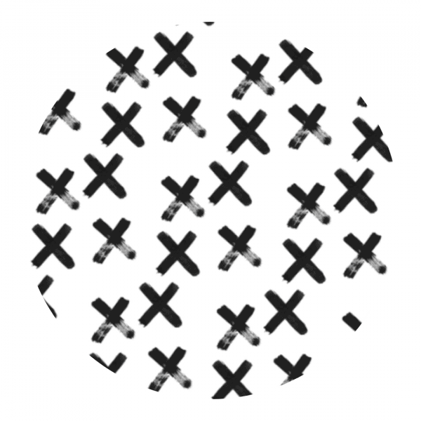 mono crosses fabric