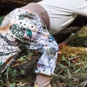 safari harem pants model