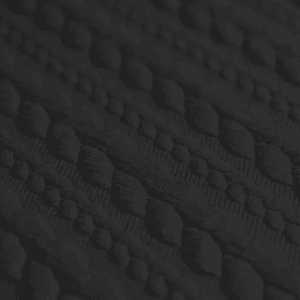 black cable knit