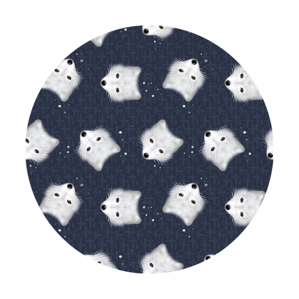 arctic fox fabric