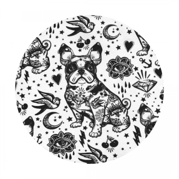 mono bulldog fabric