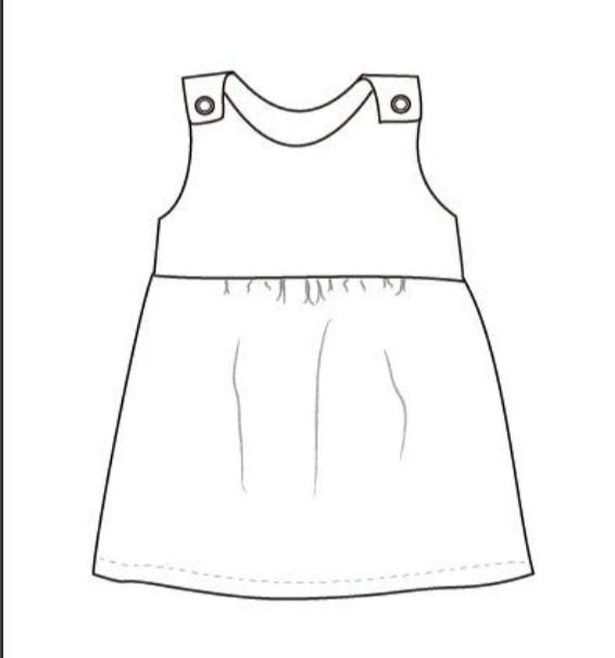 pinafore dress pattern