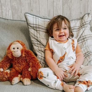 orangutan romper model