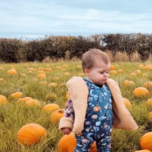 pumpkin romper model
