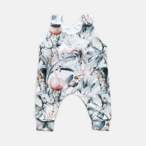 safari animal romper