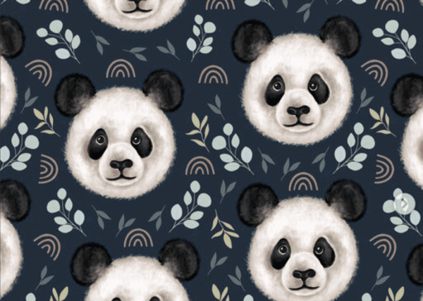panda fabric