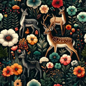 Deer fabric