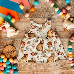 woodland picnic dress